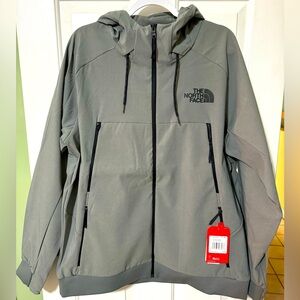The Northface brand new Techno Hoodie grey Jacket!